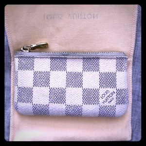 Louis Vuitton card keychain
